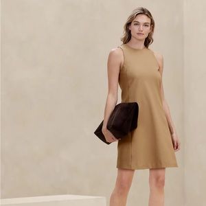 Banana republic factory bistretch mini shift dress